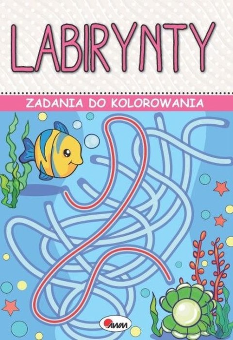 Labirynty. Zadania do kolorowania