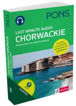 Last Minute audio rozmówki ze słowniczkiem chorwackie PONS