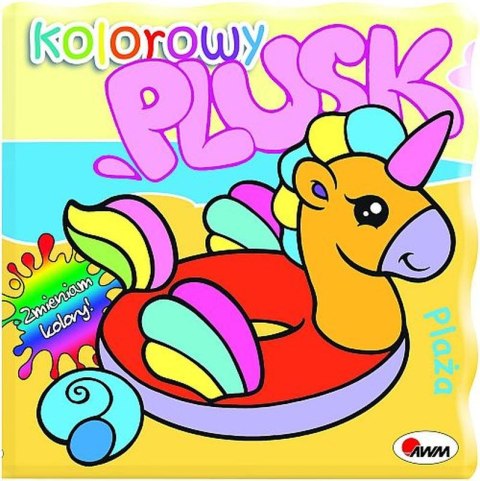 Plaża. Kolorowy plusk