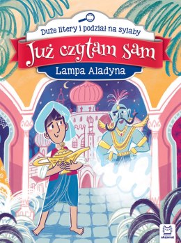 Lampa Aladyna. Już czytam sam. Duże litery i podział na sylaby