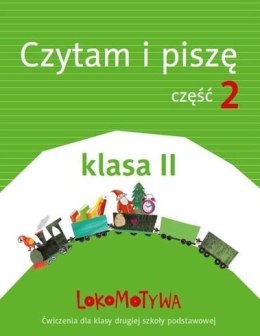 Lokomotywa 2 czytam i piszę podręcznik z ćwiczeniami część 2