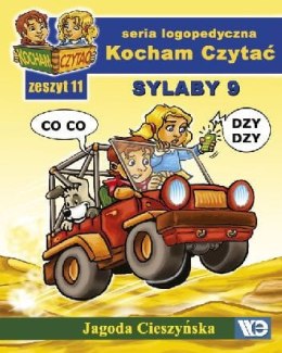 Kocham czytać Zeszyt 11 Sylaby 9 (C, DZ)