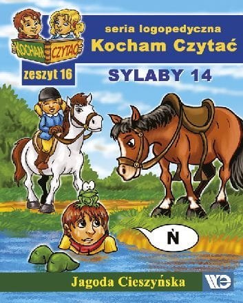 Kocham czytać Zeszyt 16 Sylaby 14 (Ń, R)