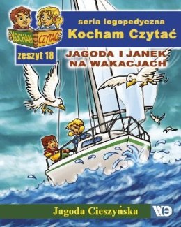 Kocham czytać Zeszyt 18 Jagoda i Janek na wakacjach