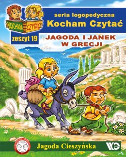 Kocham czytać Zeszyt 19 Jagoda i Janek w Grecji