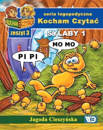 Kocham czytać Zeszyt 3 Sylaby 1 (M, P)