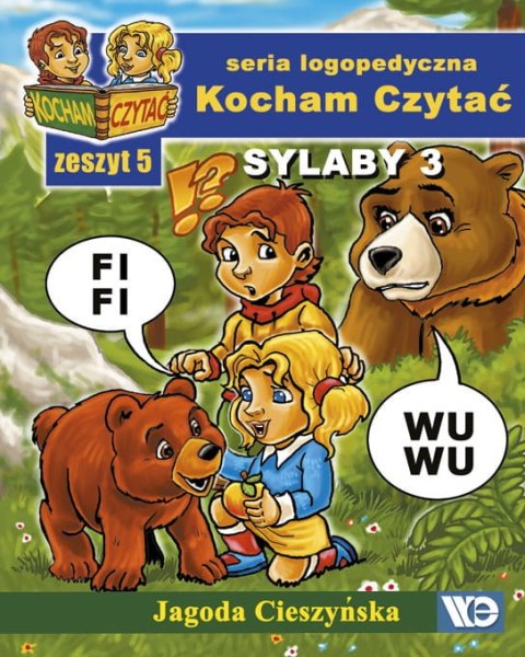 Kocham czytać Zeszyt 5 Sylaby 3 (F, W)