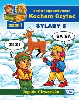 Kocham czytać Zeszyt 7 Sylaby 5 (S,Z)