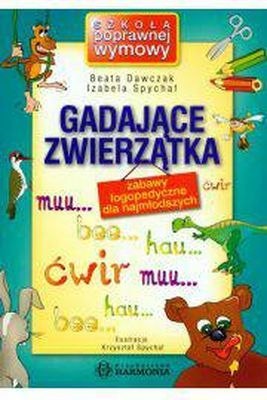 Gadające zwierzaki zabawy logopedyczne dla najmłodszych