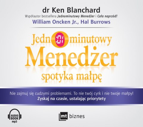 CD MP3 Jednominutowy menedżer spotyka małpę wyd. 2017