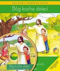 Religia Bóg kocha dzieci podręcznik dla dzieci 4-letnich + CD