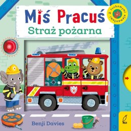 Miś Pracuś straż pożarna