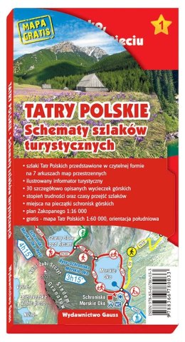 Tatry polskie. Schematy szlaków turystycznych wyd. 3