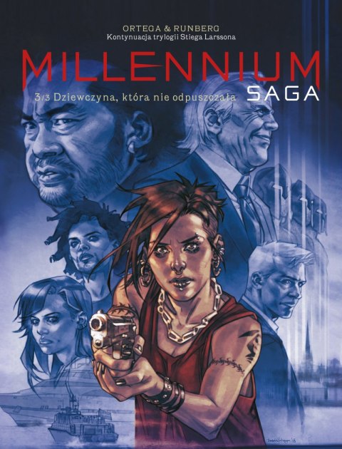 Dziewczyna która nie odpuszczała millennium saga komiks Tom 3