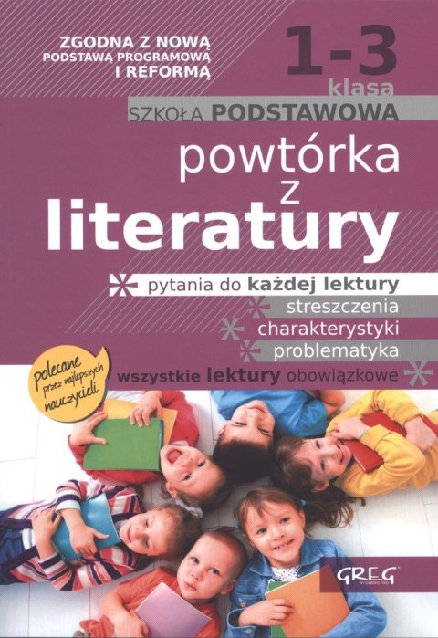 Powtórka z literatury szkoła podstawowa klasy 1-3