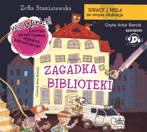 CD MP3 Zagadka biblioteki Ignacy i Mela na tropie złodzieja