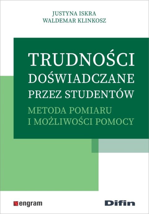 Trudności doświadczane przez studentów. Metoda pomiaru i możliwości pomocy