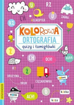 Kolorowa ortografia. Quizy i łamigłówki