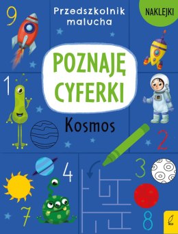 Przedszkolnik malucha. Poznaję cyferki. Kosmos