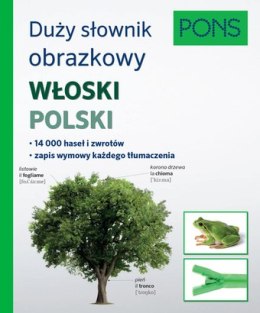 Słownik obrazkowy duży włoski