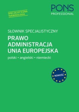 Słownik specjalistyczny prawo, administracja pol/ang/niem