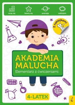 Elementarz z ćwiczeniami 4-latek. Akademia Malucha