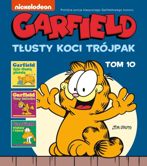 Garfield. Tłusty koci trójpak. Tom 10