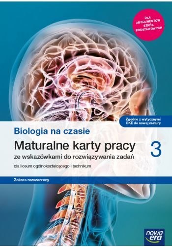 Nowe biologia na czasie karty pracy maturalne 3 liceum i technikum zakres rozszerzony