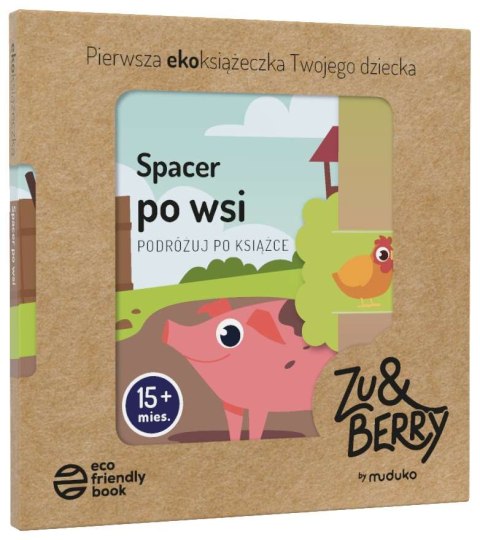 Spacer po wsi. Podróżuj po książce 15 mies.+