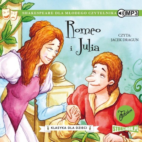 CD MP3 Romeo i Julia. Klasyka dla dzieci. William Szekspir