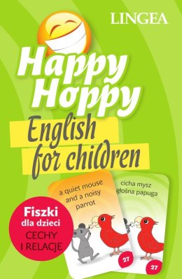 Happy hoppy english for children fiszki dla dzieci cechy i relacje