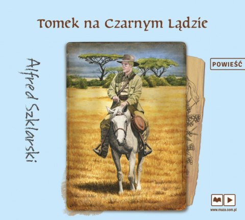 CD MP3 Tomek na czarnym lądzie przygody Tomka Wilmowskiego