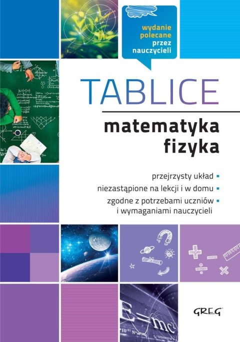 Matematyka i fizyka. Tablice