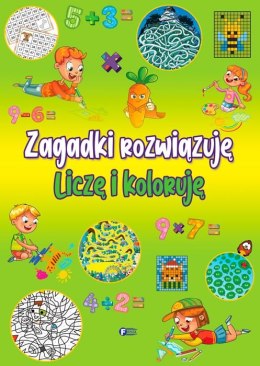 Zagadki rozwiązuję, liczę i koloruję