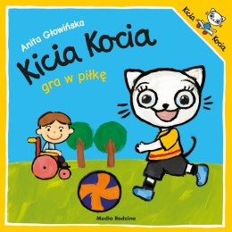 Kicia kocia gra w piłkę