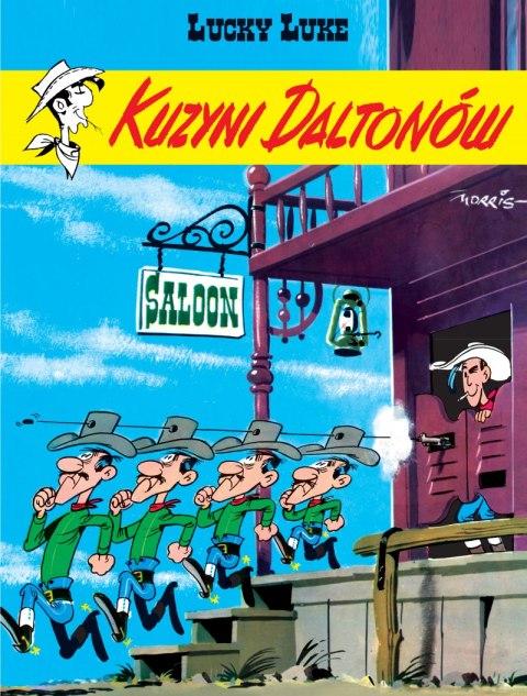 Kuzyni daltonów Lucky Luke Tom 12