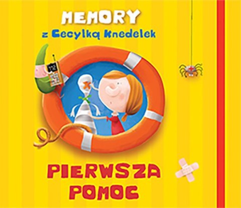 Gra Memory z Cecylką Knedelek. Pierwsza pomoc