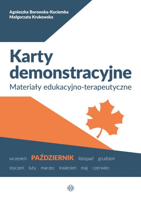 Karty demonstracyjne Październik Materiały edukacyjno-terapeutyczne