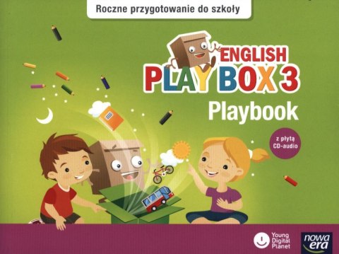 Język angielski english play podręcznik część 3 box pięciolatki playbook 31750