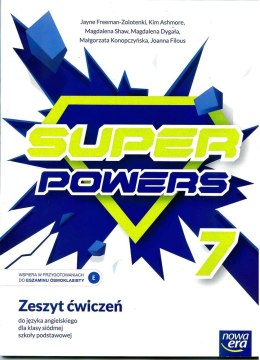 Język angielski super powers zeszyt ćwiczeń dla klasy 7 szkoły podstawowej 70605