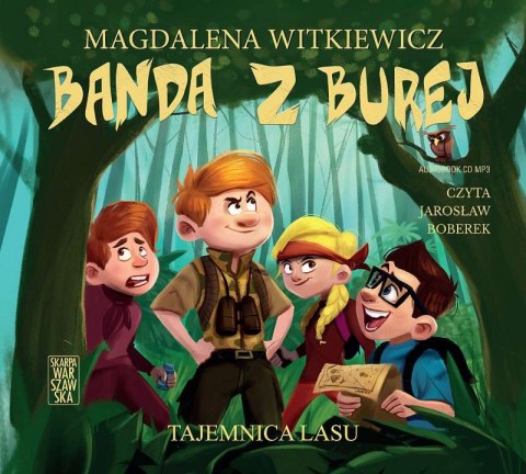 CD MP3 Tajemnica lasu. Banda z Burej. Tom 3