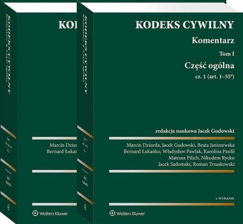 Pakiet Kodeks cywilny. Komentarz. Tom 1. Część 1 i 2