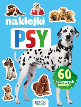 Psy. 60 kolorowych naklejek