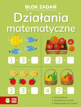 Działania matematyczne. Blok zadań