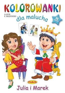 Julia i Marek. Kolorowanki dla malucha