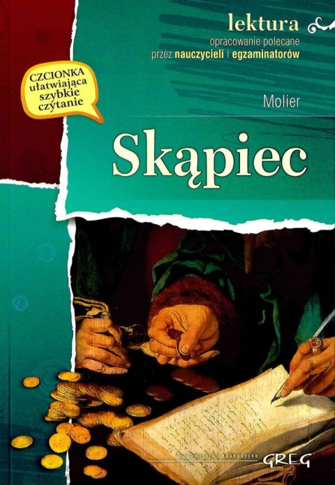 Skąpiec. Lektura z opracowaniem