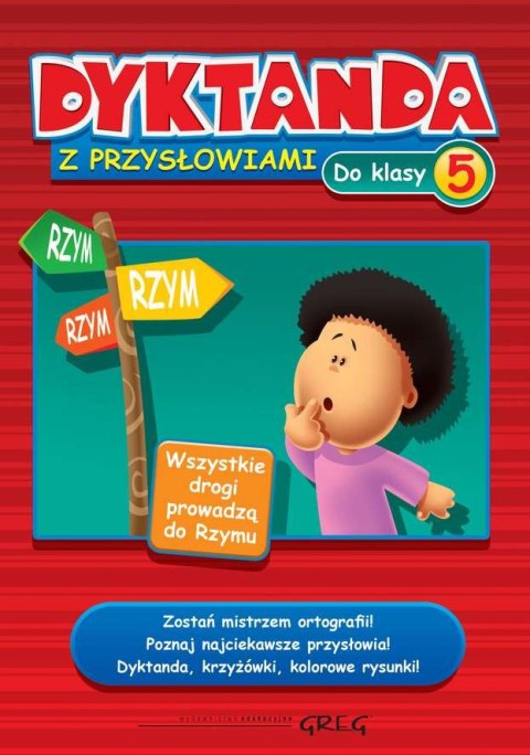 Dyktanda z przysłowiami do klasy 5