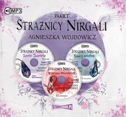 CD MP3 Pakiet strażnicy nirgali łowcy aniołów / korona mandalich / serce suriela