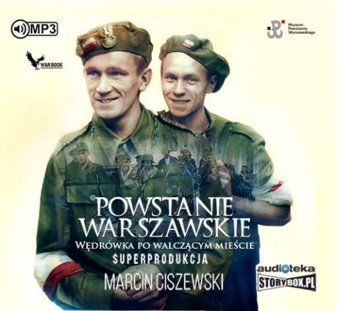 CD MP3 Powstanie warszawskie wędrówka po walczącym mieście wyd. 2