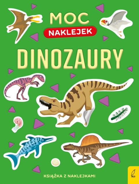 Dinozaury. Moc naklejek